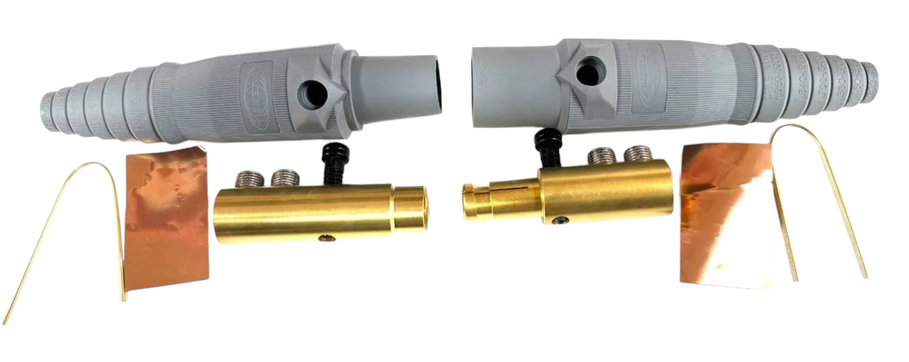 Hubbell SERIES 16 SINGLE POLE DEVICE (CAMLOCK) HBL300F/HBL300M Pair 6G-2/0