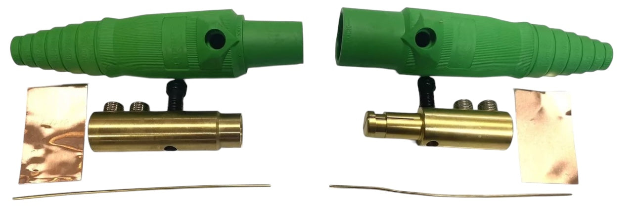 Hubbell SERIES 16 SINGLE POLE DEVICE (CAMLOCK) HBL300F/HBL300M Pair 6G-2/0