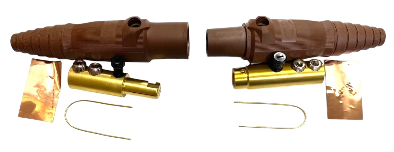 Hubbell SERIES 16 SINGLE POLE DEVICE (CAMLOCK) HBL300F/HBL300M Pair 6G-2/0
