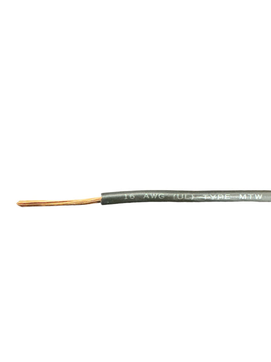 16 AWG MTW/UL1015 PRIMARY WIRE (26/30 XBC) STRANDS COPPER POWER WIRE.