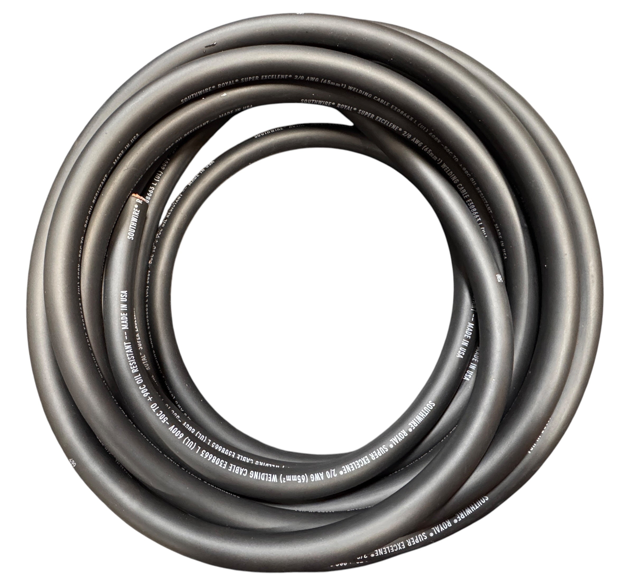 SUPER EXCELENE WELDING CABLE 2/0 F2T008 (BUY PER FOOT