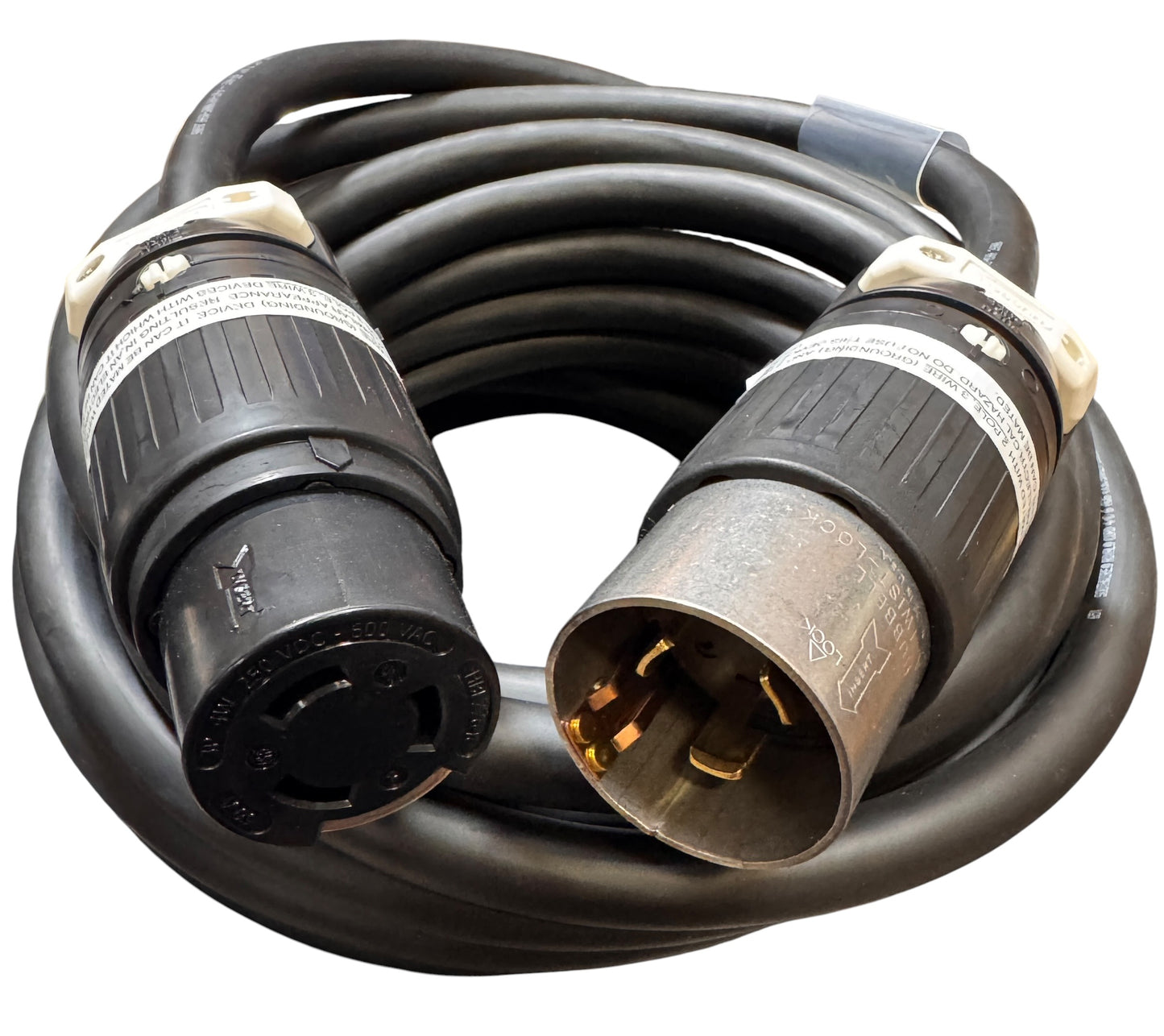 50 AMP CABLE GENERATOR POWER CABLE CS7764/7765 250V 50A 250V DC/600V AC, 3-Pole 4-Wire Grounding