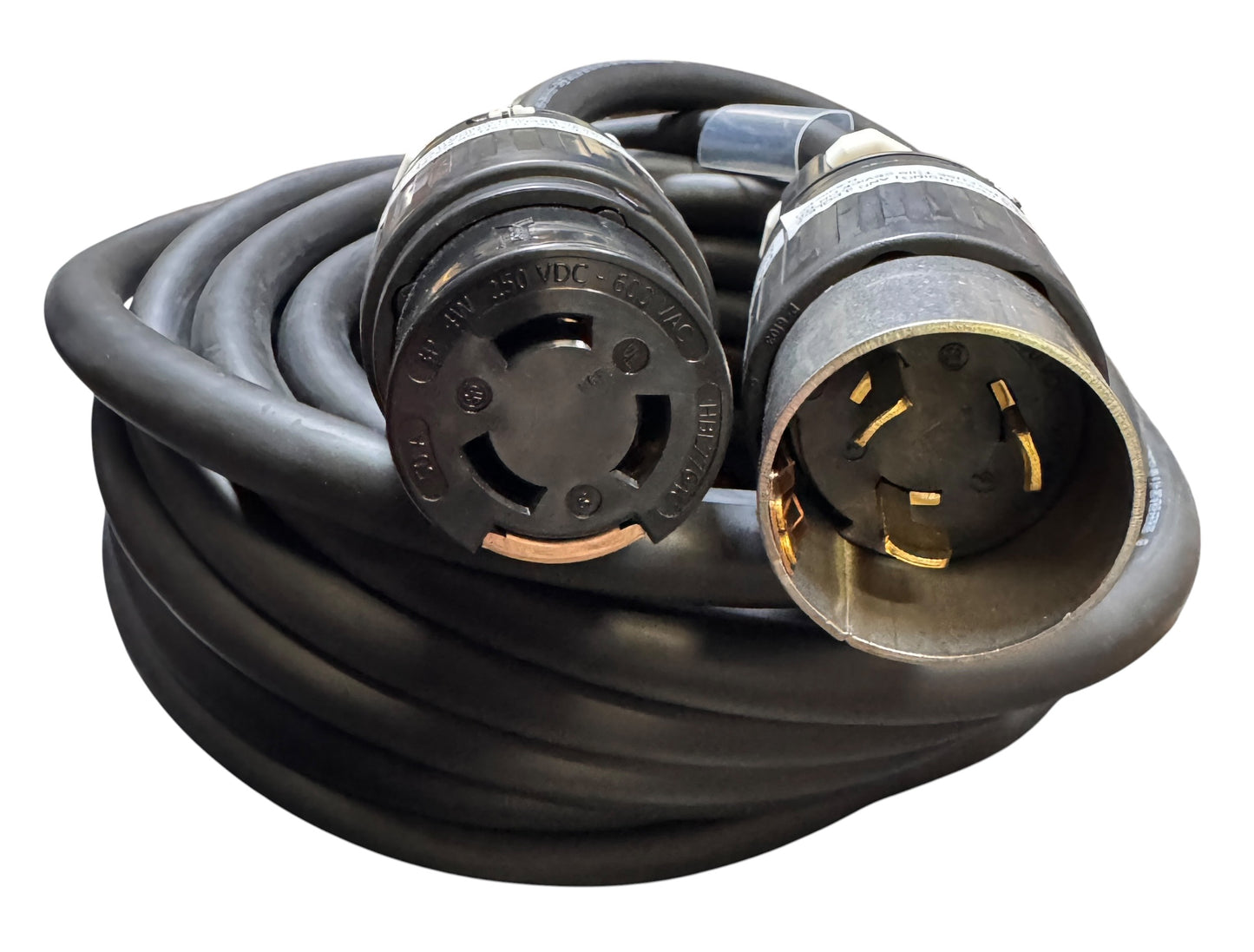 50 AMP CABLE GENERATOR POWER CABLE CS7764/7765 250V 50A 250V DC/600V AC, 3-Pole 4-Wire Grounding