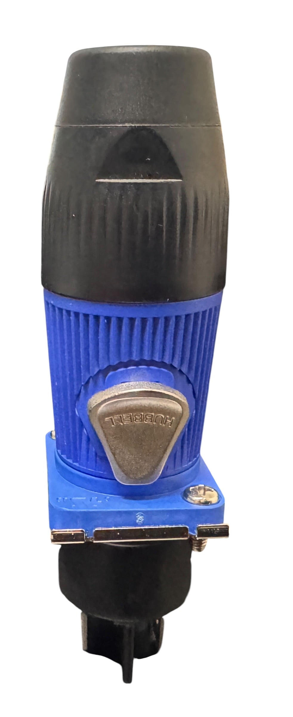 Hubbell Locking Devices, Twist-Lock,Insul-Lock Inline Connectors, 25 Amp, Power In, Powercon Style  Blue Set