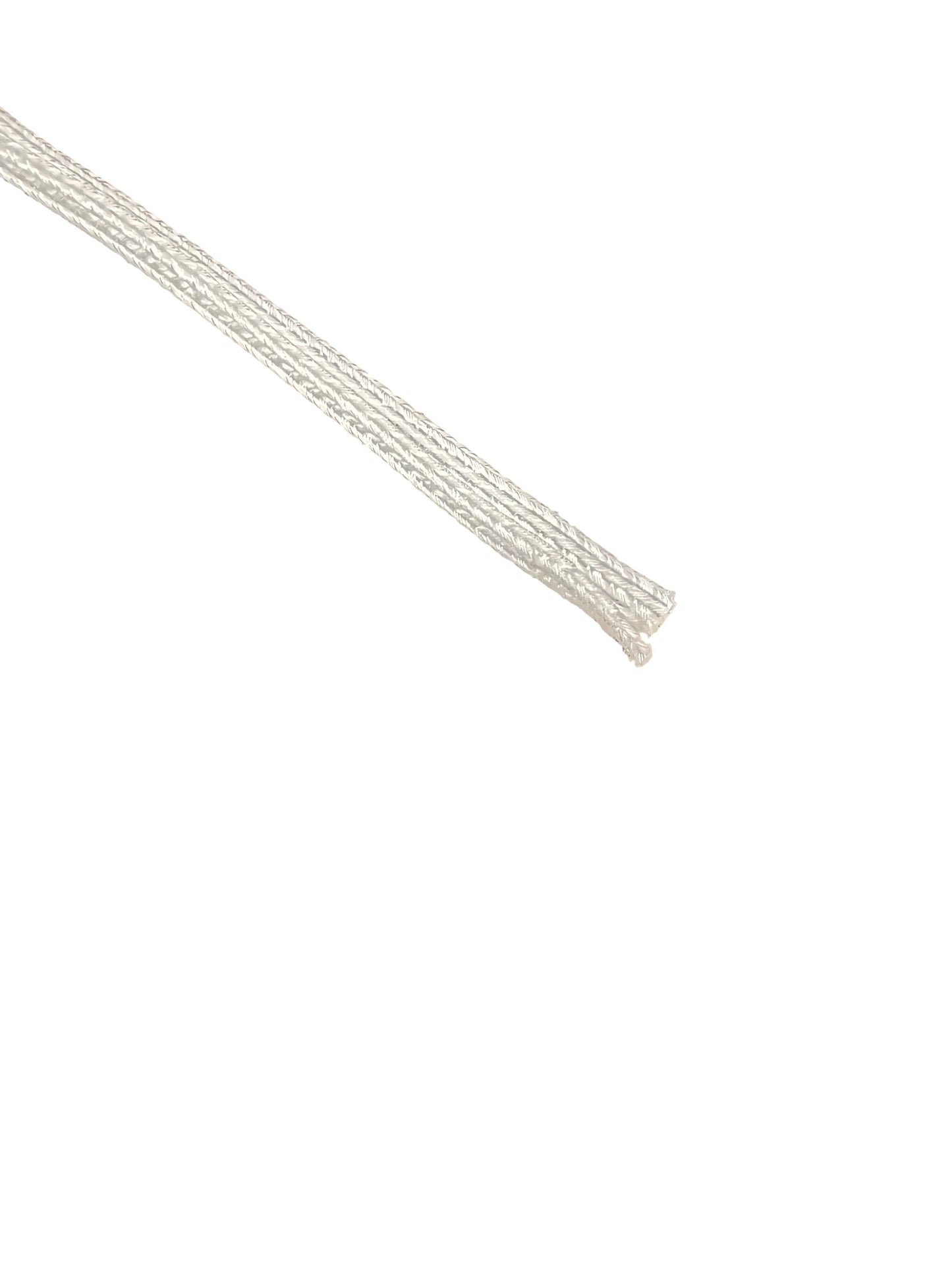 1/8" Flexo F6 Braided Cable Sleeving Wrap, Split Loom