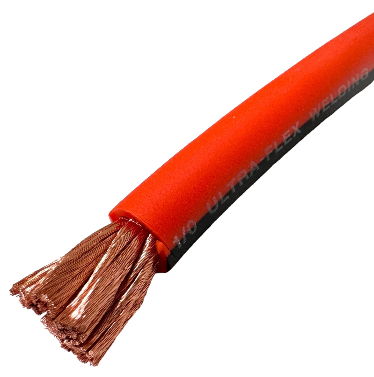 Ultra Flex Welding Cable Rugged Jacket Orange 600V