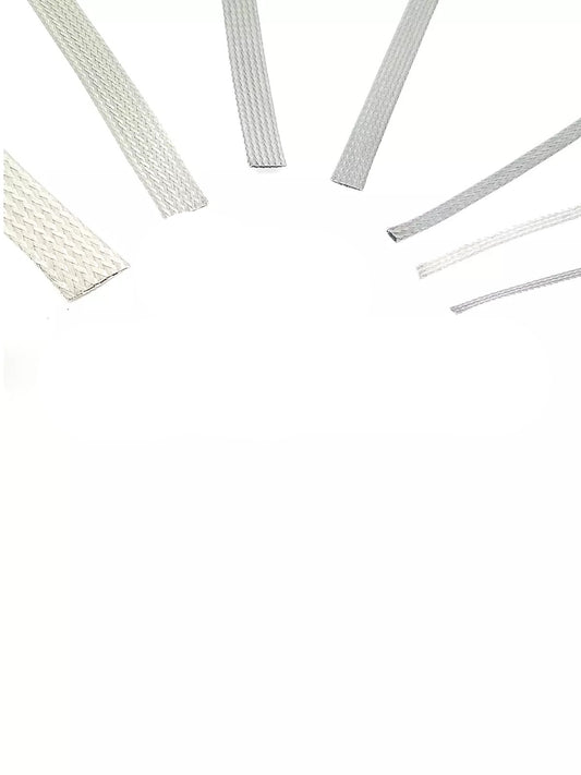 Stainless Steel FLAT Braid Sleeving 304 STAINLESS STEEL