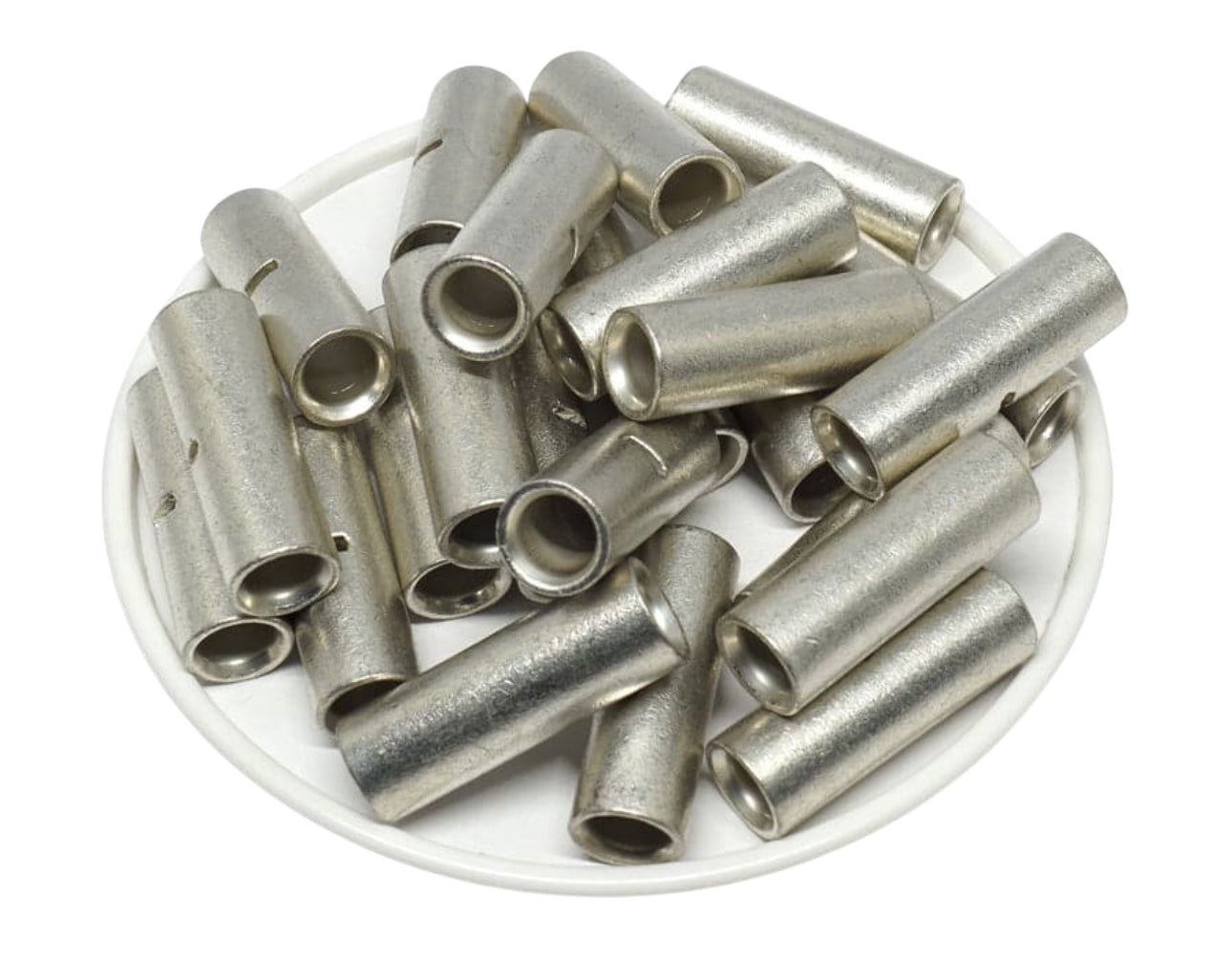 6 Ga Butt Splice Connector Non-Insulated TINNED