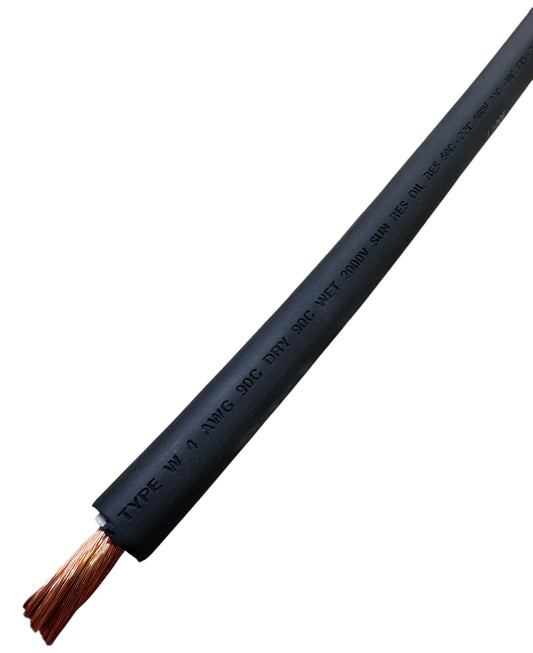 4 awg Portable Power Cable (Type W) (1C) Generator cable
