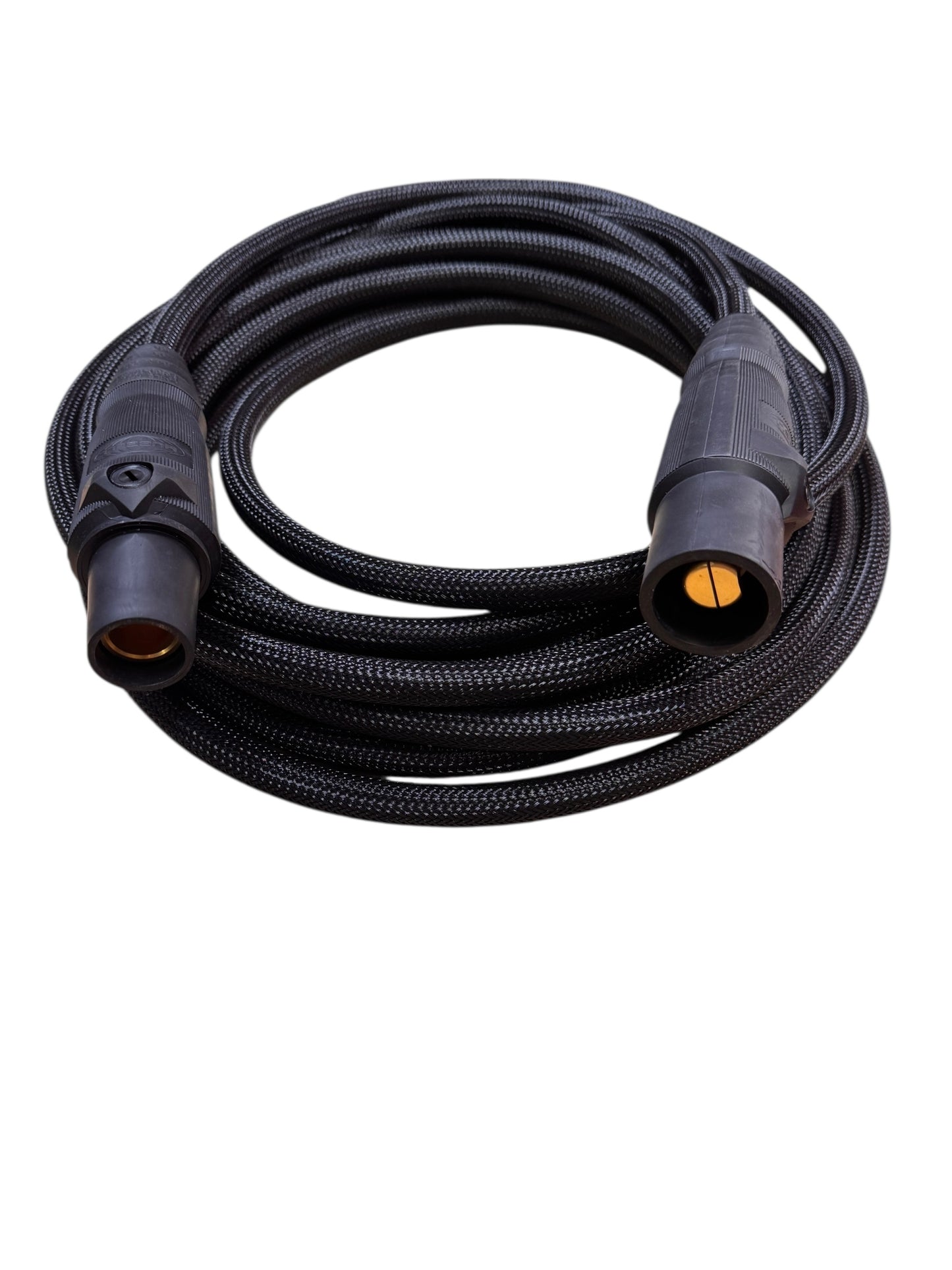190 AMP #2 CAMLOCK BRAIDED POWER CABLES HUBBELL CAMLOCKS M/F FEEDER CABLES TYPE SC (25 FT)