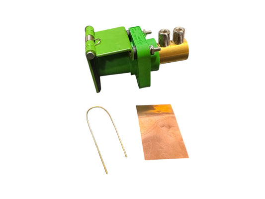 Hubbell Panel mount camlock receptacles with steel snapcover, 5 pc set