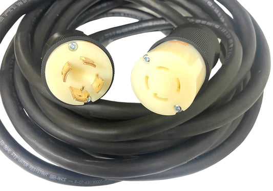 30 AMP ENTERTAINMENT CABLE GENERATOR POWER CABLE L14-30 125/250V SO 10/4 600V