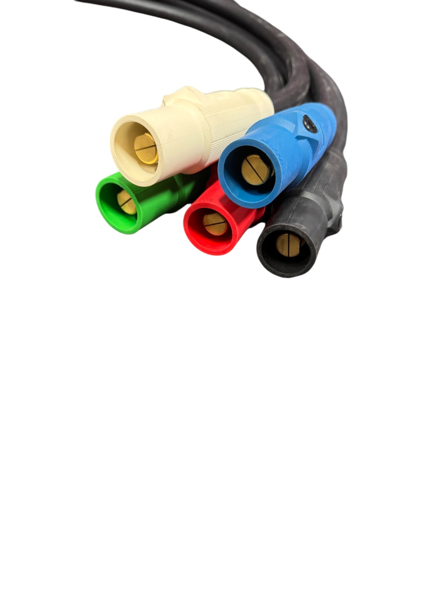 5 Type SC Stage Cable Pigtail Series 16 HUBBELL Tie-In Set Assemblies - 6 AWG