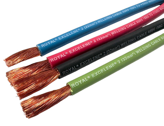 2 AWG CCI ROYAL EXCELENE WELDING CABLE MADE IN USA