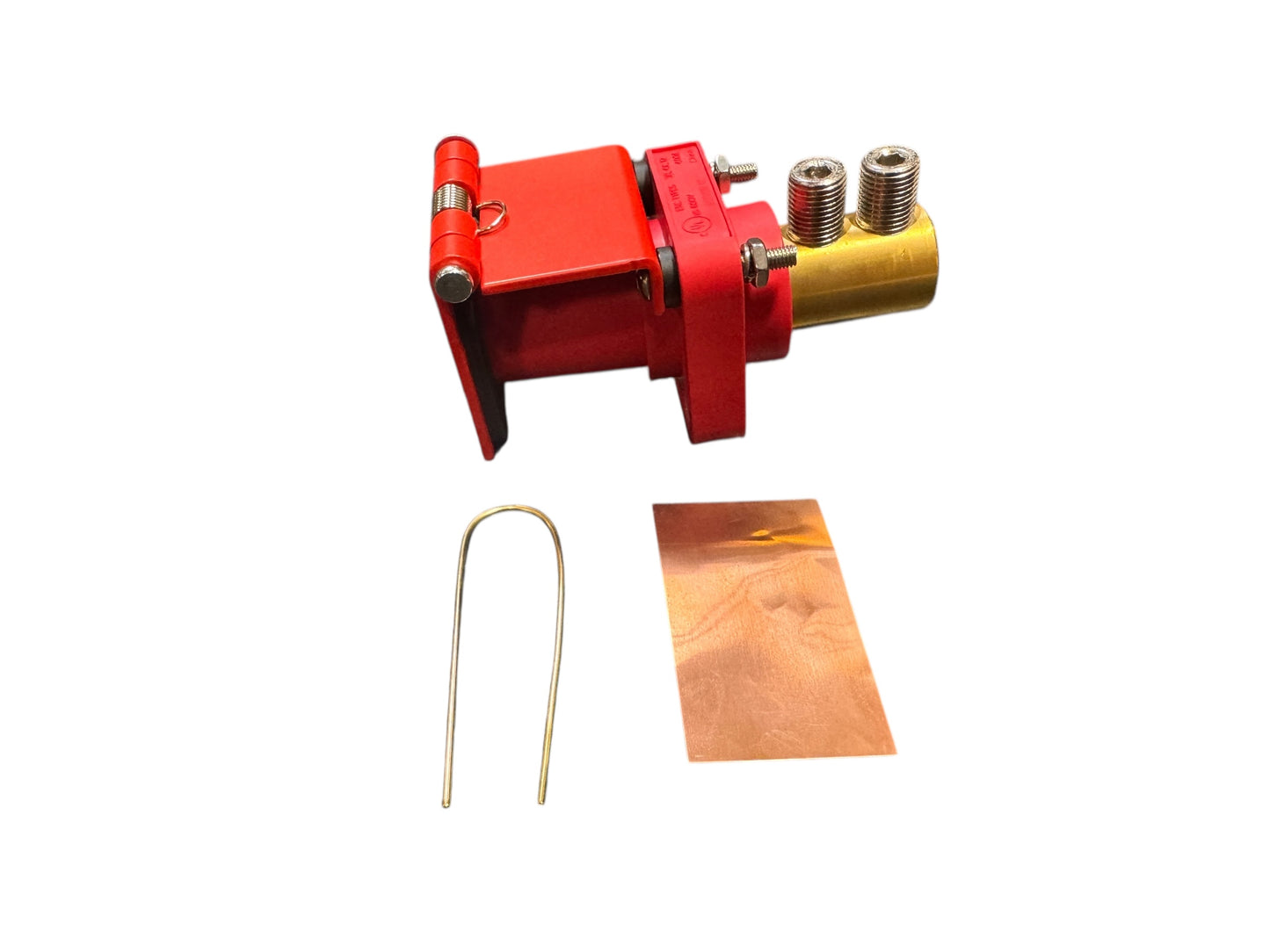 Hubbell Panel mount camlock receptacles with steel snapcover, 5 pc set