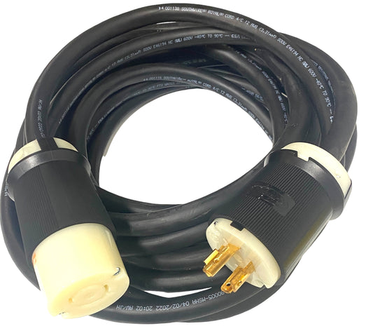 20 AMP ENTERTAINMENT CABLE GENERATOR POWER CABLE L14-20 125/250V SO 12/4 600V