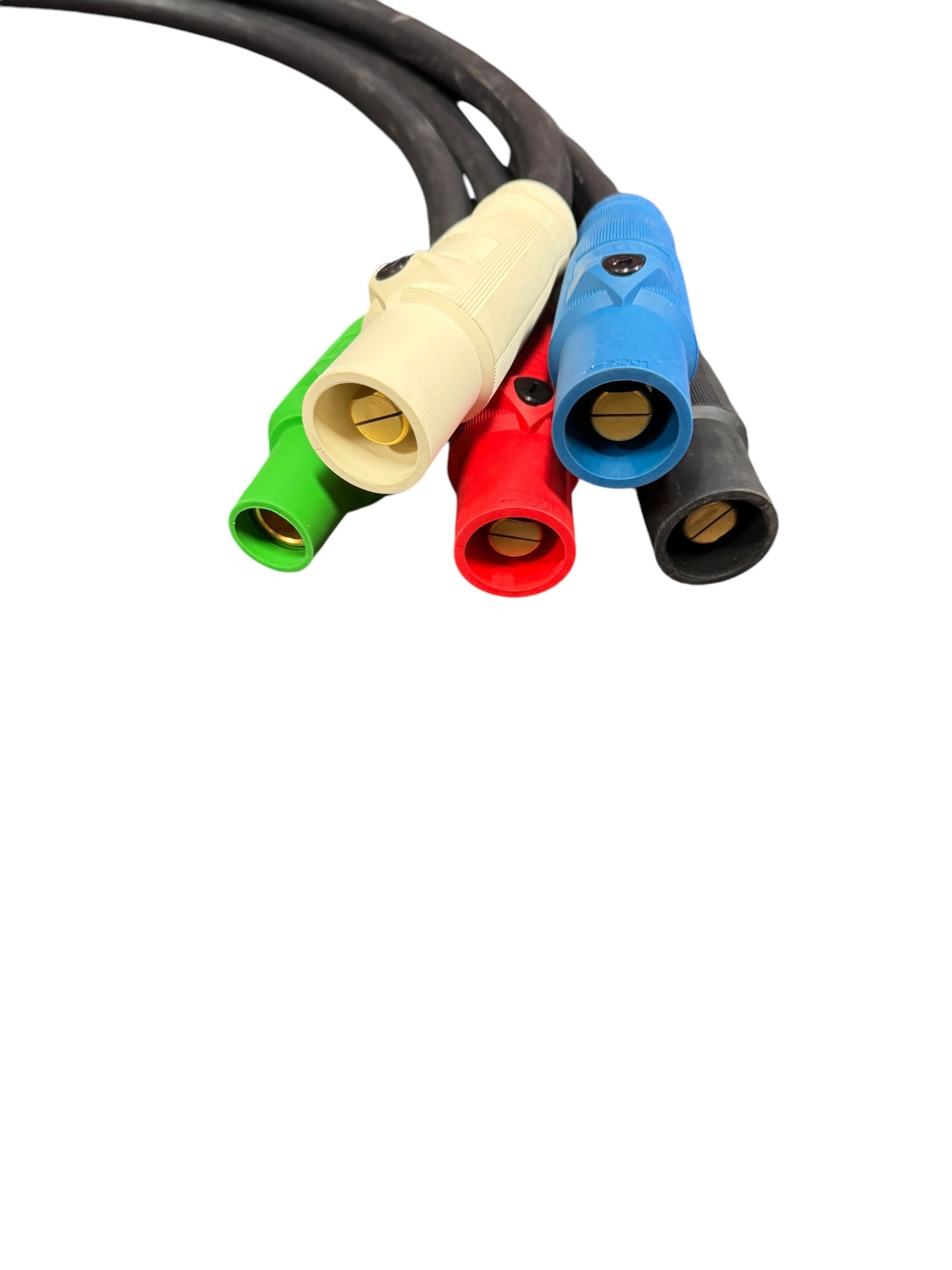 5 Type SC Stage Cable Pigtail Series 16 HUBBELL Tie-In Set Assemblies - 6 AWG