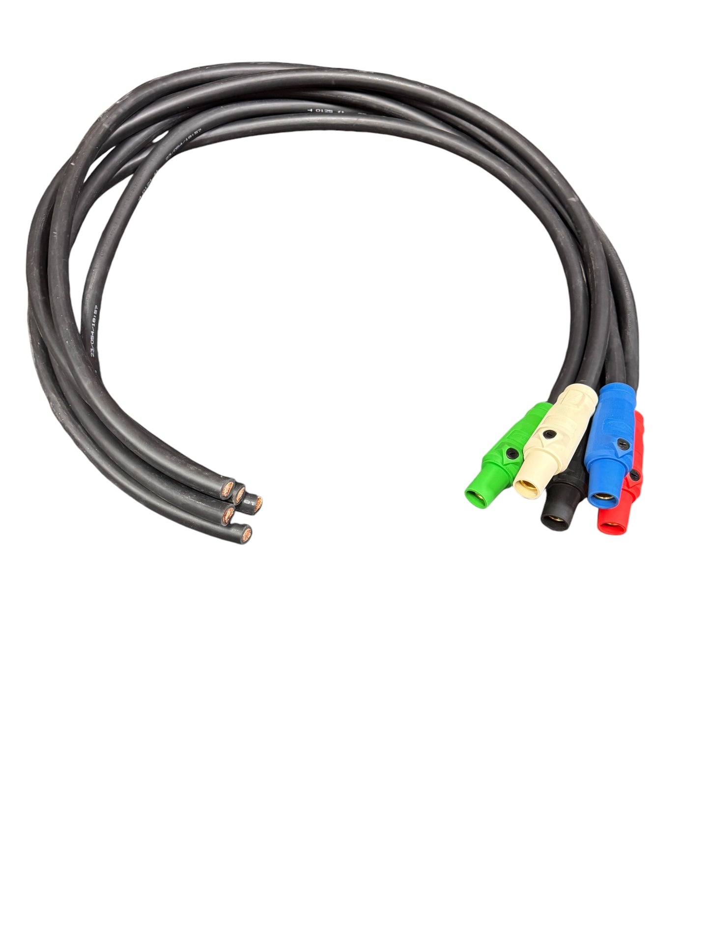 5 Type SC Stage Cable Pigtail Series 16 HUBBELL Tie-In Set Assemblies - 6 AWG