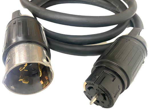 50 AMP ENTERTAINMENT CABLE GENERATOR POWER CABLE CS6364/65 250V SO 6/4 600V