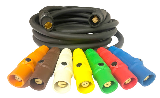 2000A Generator Cable Set (25 Cables) TYPE W 4/0 Power Camlock cables.