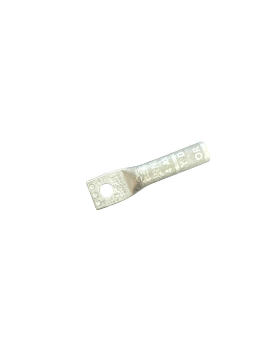 YA4CTC10, Compression Terminal, #4 AWG Cu, 1-Hole, #10 Stud, Long Barrel