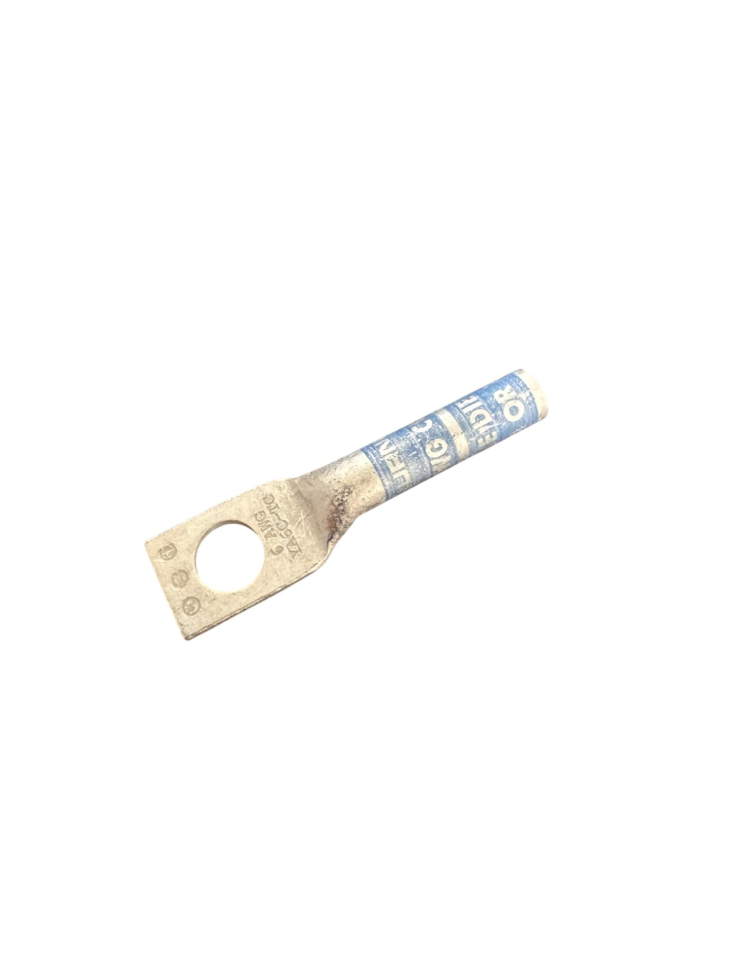 Burndy YA, YA-TC HYLUG 1-Hole, Long Barrel, No Inspection Window