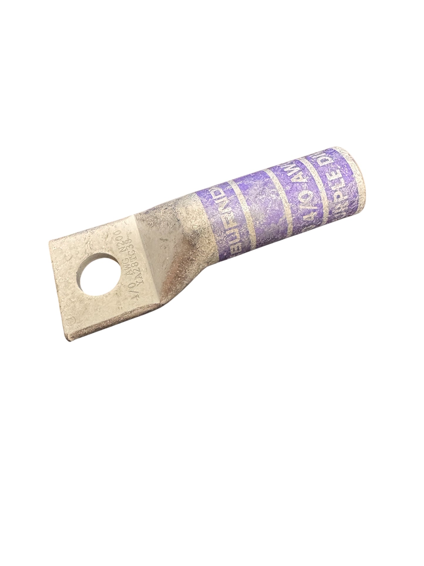 Burndy YA, YA-TC HYLUG 1-Hole, Long Barrel, No Inspection Window