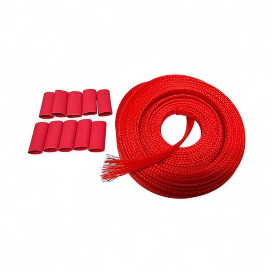 1/2" PET BRAID glue Heat shrink 3:1 kit.