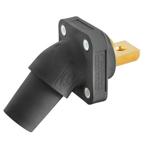 HUBBELL Single Pole Products, 300/400A Series, Receptacle, Angled Female, Buss Connection