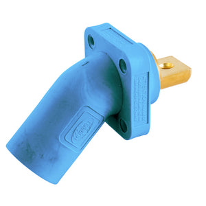 HUBBELL Single Pole Products, 300/400A Series, Receptacle, Angled Male, Buss Connection