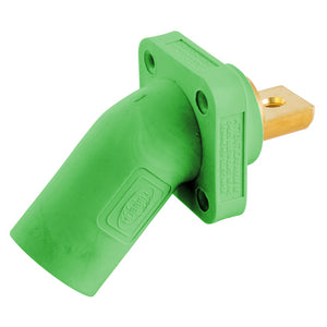HUBBELL Single Pole Products, 300/400A Series, Receptacle, Angled Male, Buss Connection