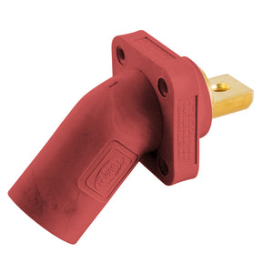 HUBBELL Single Pole Products, 300/400A Series, Receptacle, Angled Male, Buss Connection