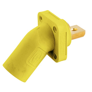 HUBBELL Single Pole Products, 300/400A Series, Receptacle, Angled Male, Buss Connection