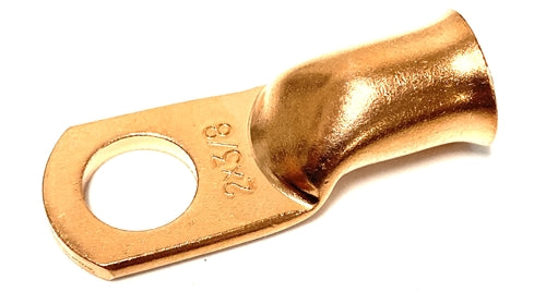 Bare Copper Earth Ground Strap with Terminals ,Car, Truck, Rv, Carts