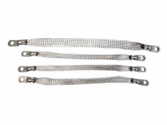UNIVERSAL HEAVY DUTY ENGINE GROUND STRAP 4 PC (3-11")(1-14")