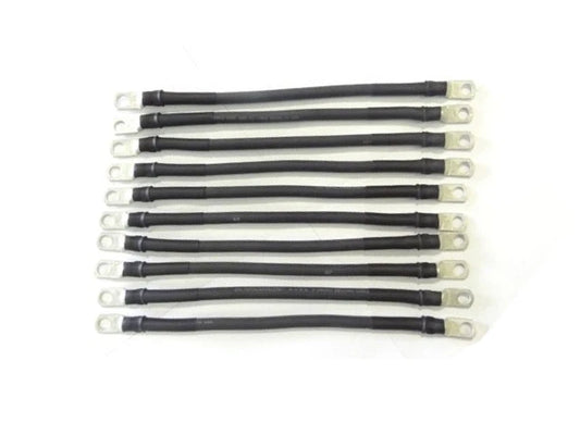 4 Awg HD Golf Cart Battery Cable (10-26" Black) E-ZGO Cables U.S.A MADE